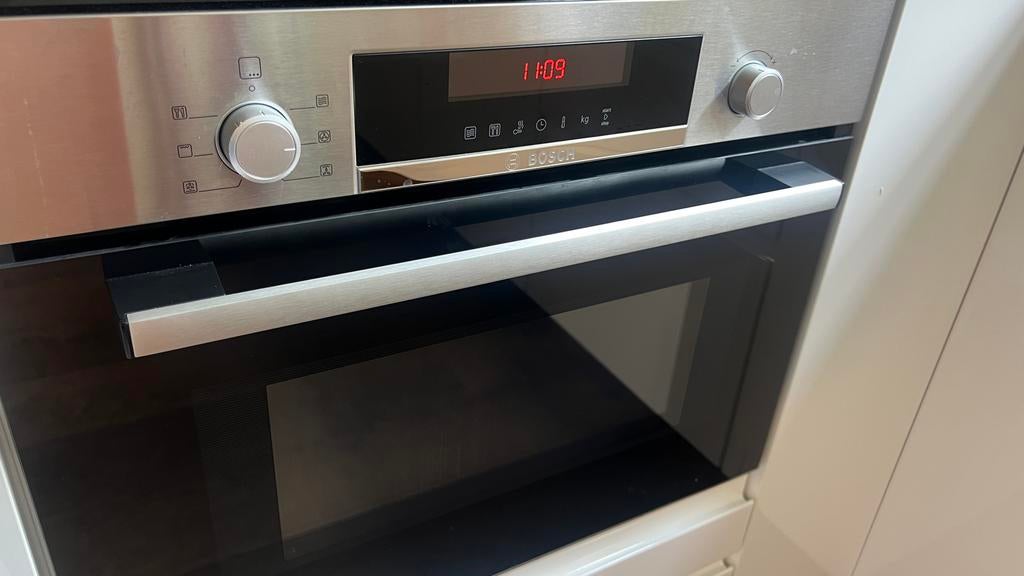 Bosch Inbouw Combi-magnetron oven CMA583MS0 1 maand gebruikt, Witgoed en Apparatuur, Magnetrons, Ophalen, Combimagnetron, 60 cm of meer