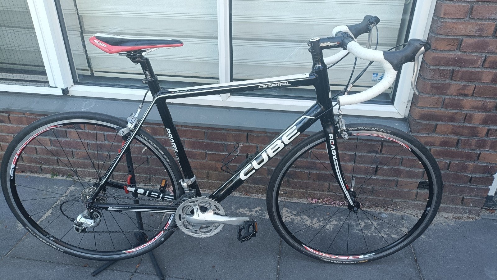 Cube Aerial dames/heren racefiets, Fietsen en Brommers, 28 inch, Velgrem, Aluminium, Zo goed als nieuw