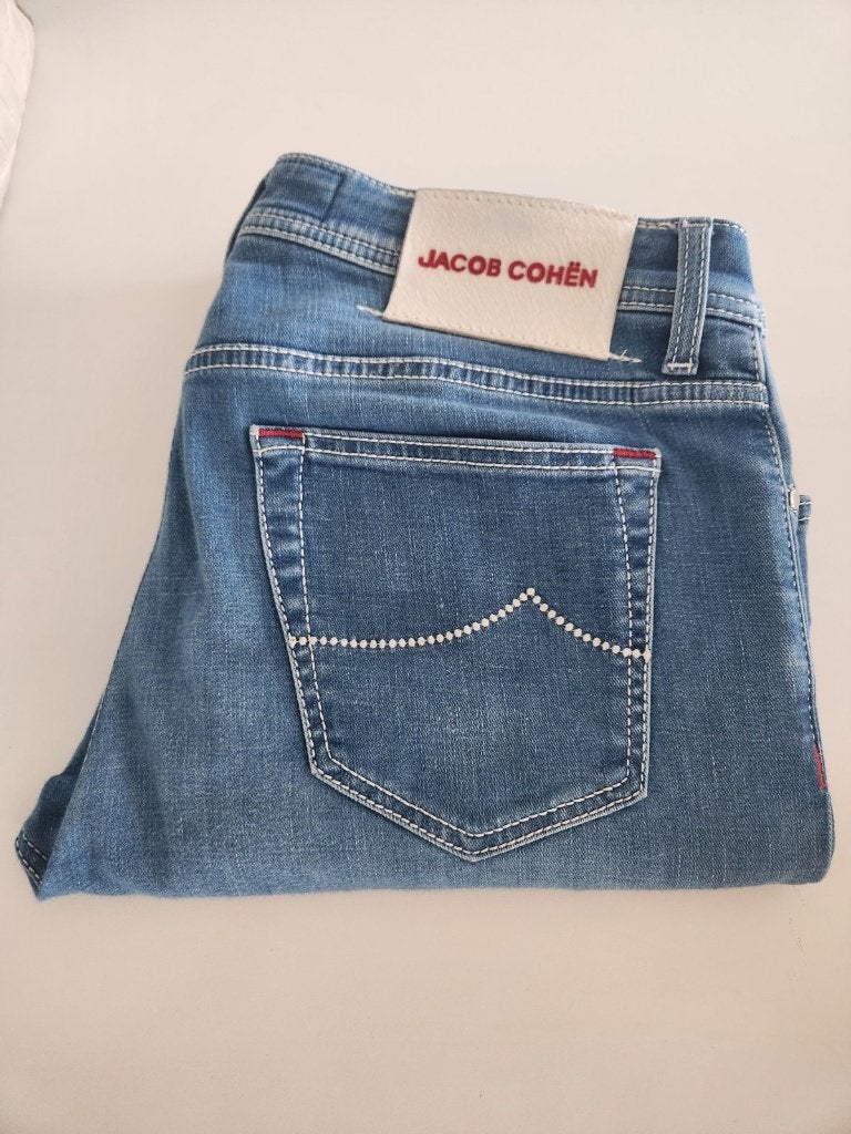 Jacob Cohën Bard jeans lichtblauw, W35, als nieuw, Blauw, Ophalen of Verzenden, Zo goed als nieuw, Jacob Cohën