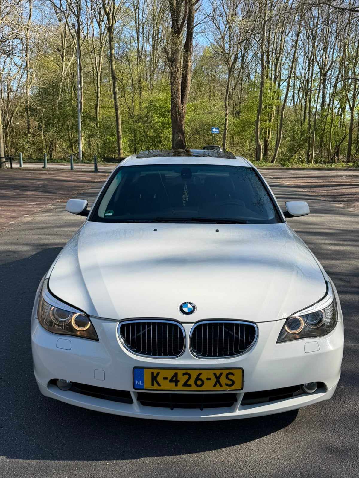 BMW 525i | 207dkm |Dealer Onderhouden| Alpinweiss | Schuifdk, Auto's, Automaat, Wit, Particulier, Sedan