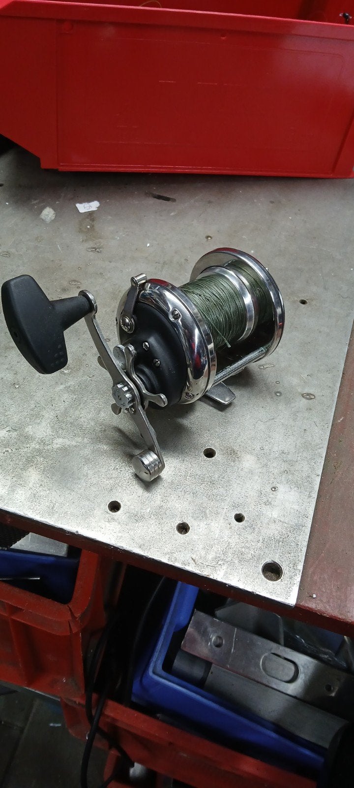 Penn GTO 220cs reel, Ophalen of Verzenden, Gebruikt, Molen
