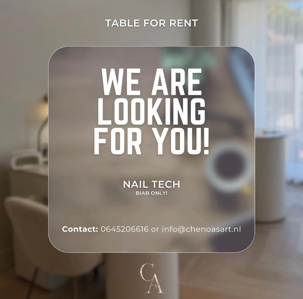 NAGELTAFEL TE HUUR | AMSTERDAM WESTPOORT, 20 tot 35 m², Amsterdam