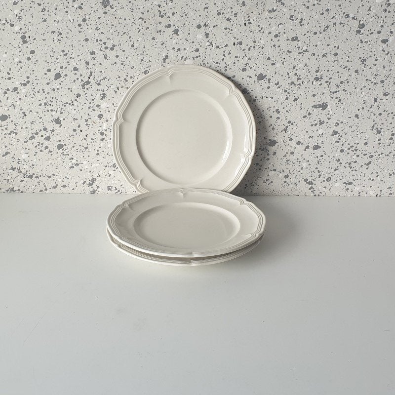 3 Villeroy en Boch Manoir gebaksbordjes, Ophalen of Verzenden