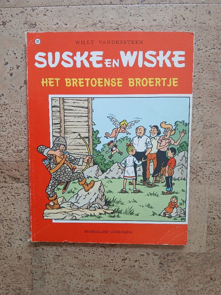 Stripboek Suske en Wiske deel 192 Het Bretoense broertje, Boeken, Eén stripboek, Ophalen of Verzenden, Zo goed als nieuw, Willy Vandersteen
