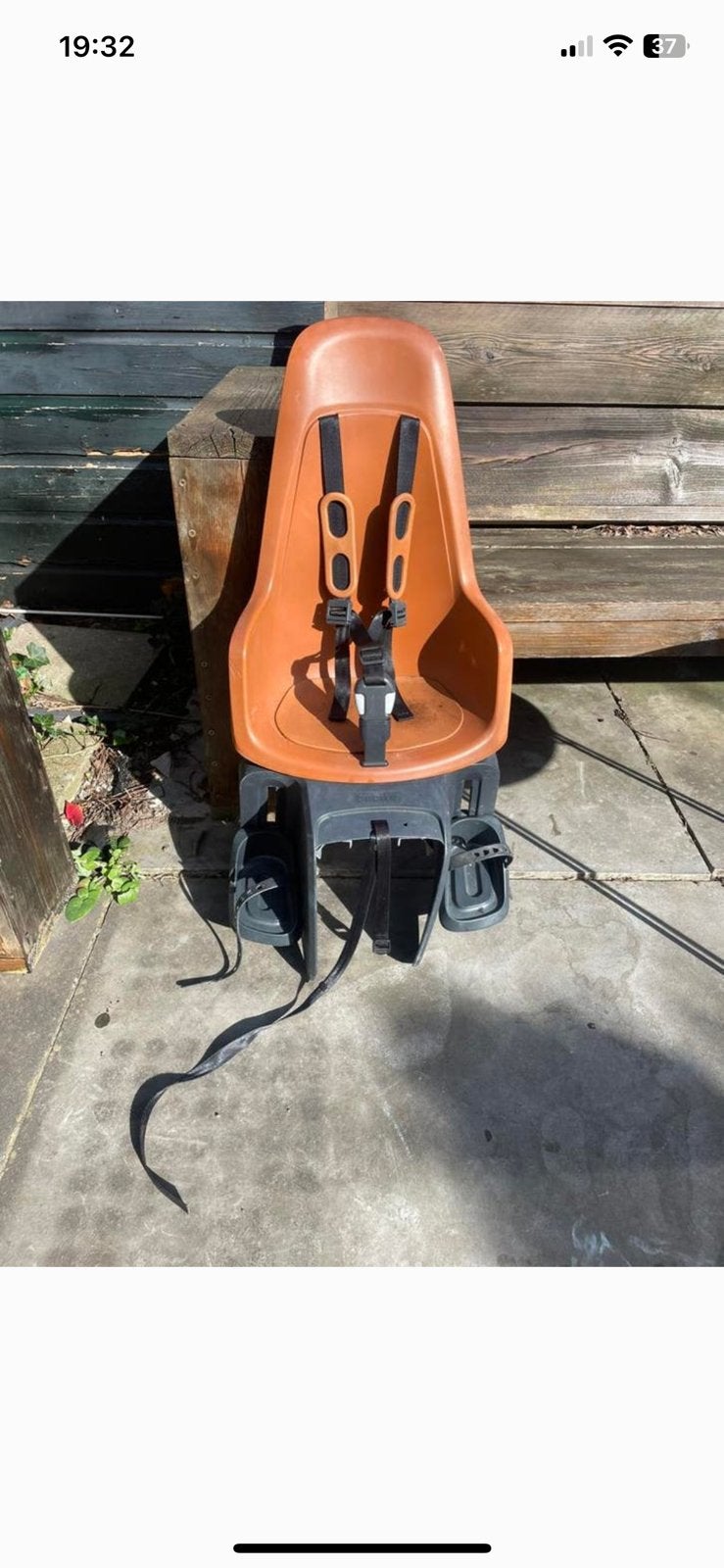 Bobike fietsstoeltje, Fietsen en Brommers, Fietsaccessoires | Fietsstoeltjes, Achterzitje, Ophalen, 15 t/m 25 kg, Gebruikt