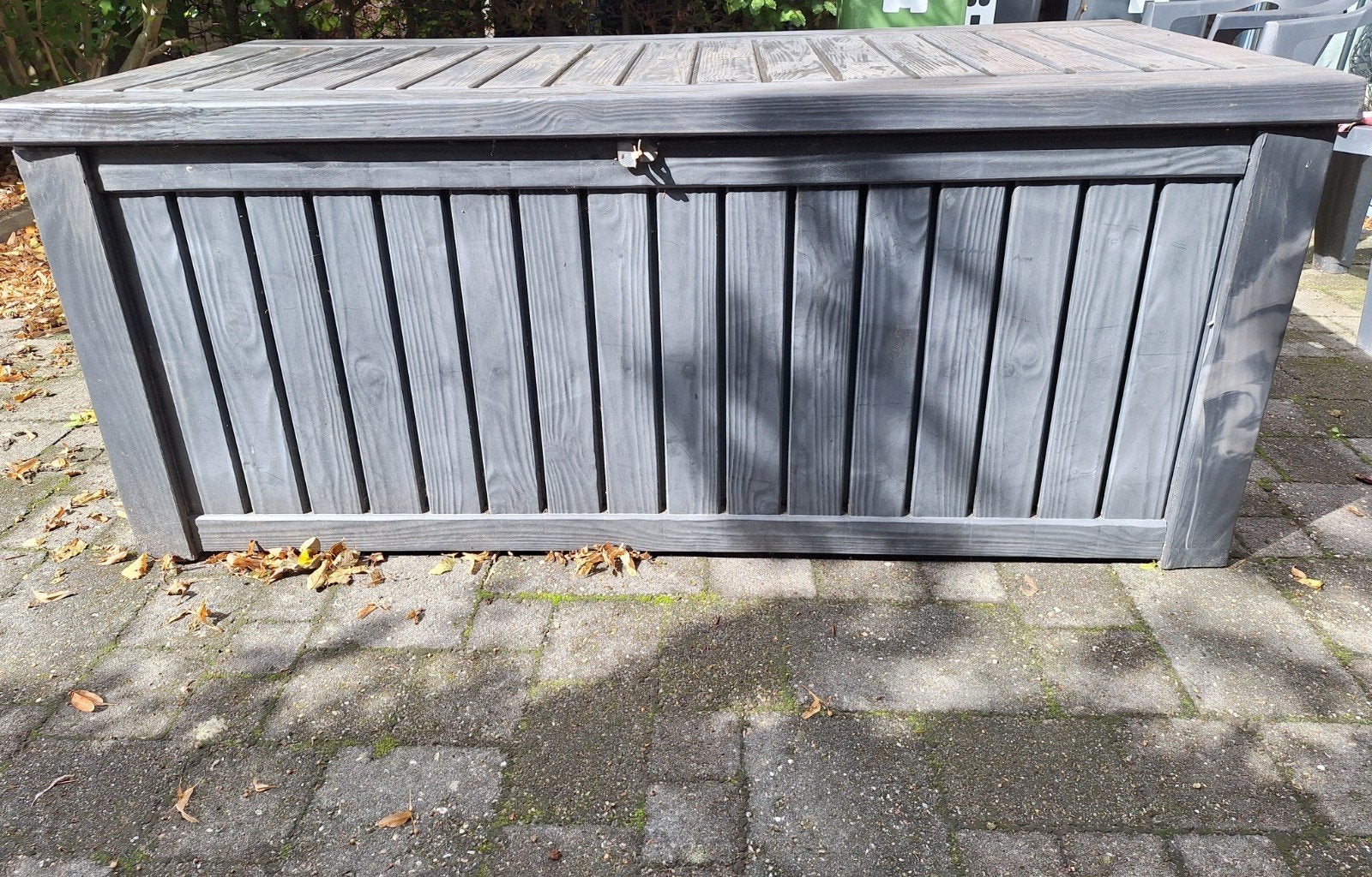 Keter Rockwood Kussenbox 570 L, Tuin en Terras, Ophalen, Gebruikt, Kunststof, Overige typen