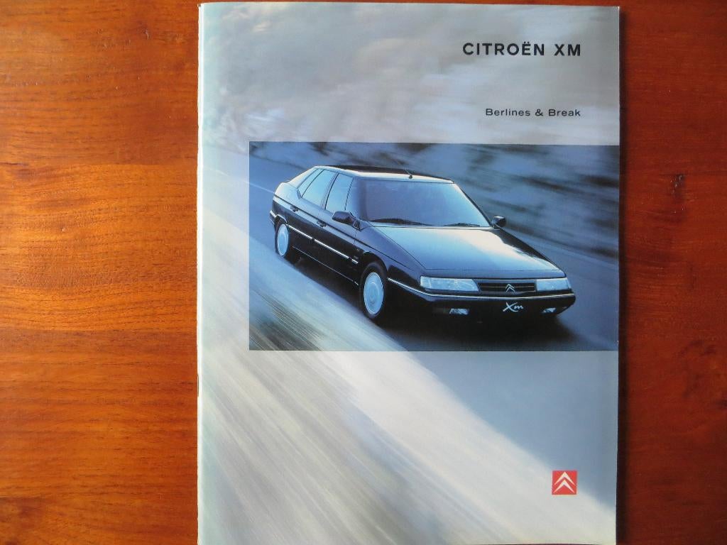 Citroën XM Berline & Break (sept. 1997)+ bijlage Accessoirie, Ophalen of Verzenden, Nieuw, Citroën