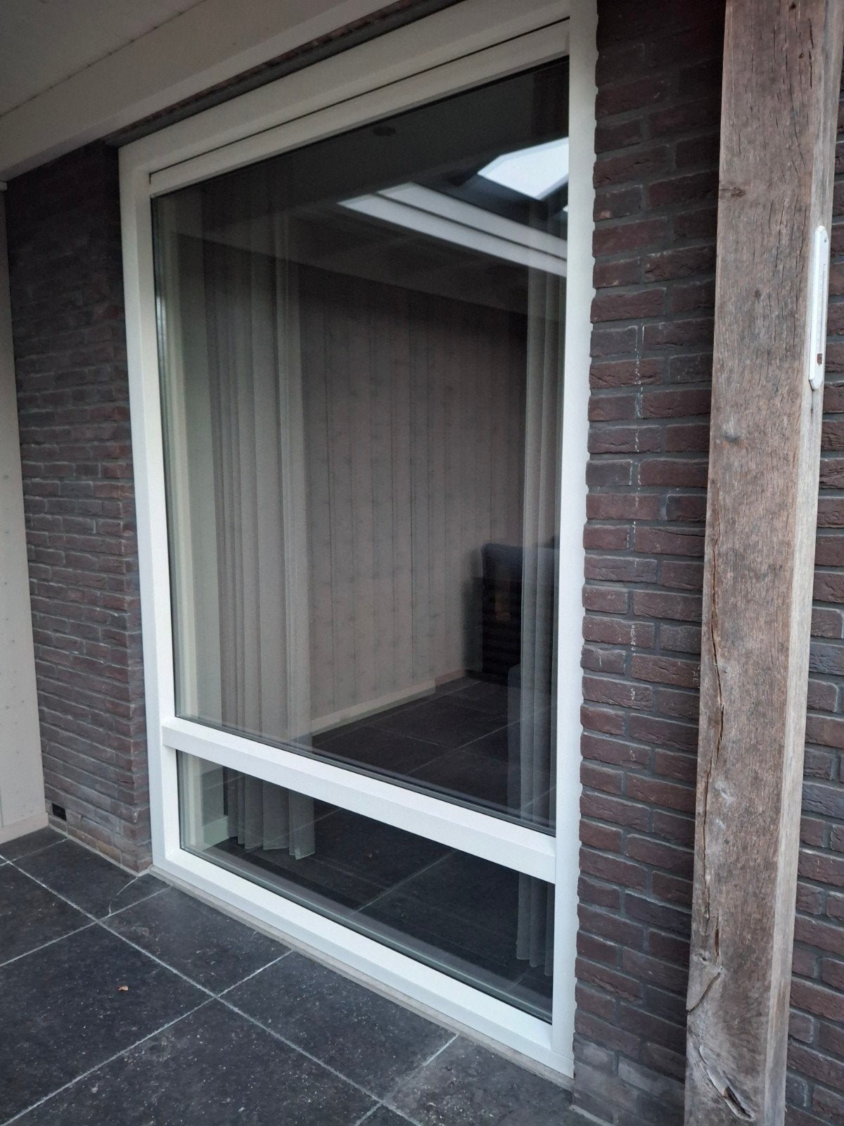 Prachtig zo goed als nieuw kunststof kozijn, Ophalen, Overige typen, 160 cm of meer, Zo goed als nieuw