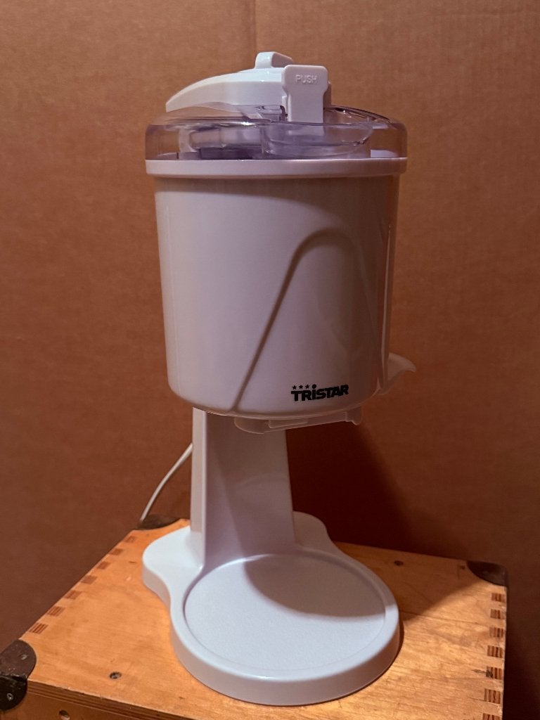 Tristar softijs machine voor huisgebruik, Ophalen of Verzenden, Zo goed als nieuw
