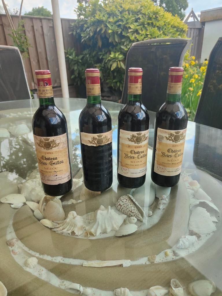 3 x 1969 Chateau Bries - Gaillou medoc Cru Bourgeois, Port, Frankrijk, Nieuw, Ophalen of Verzenden
