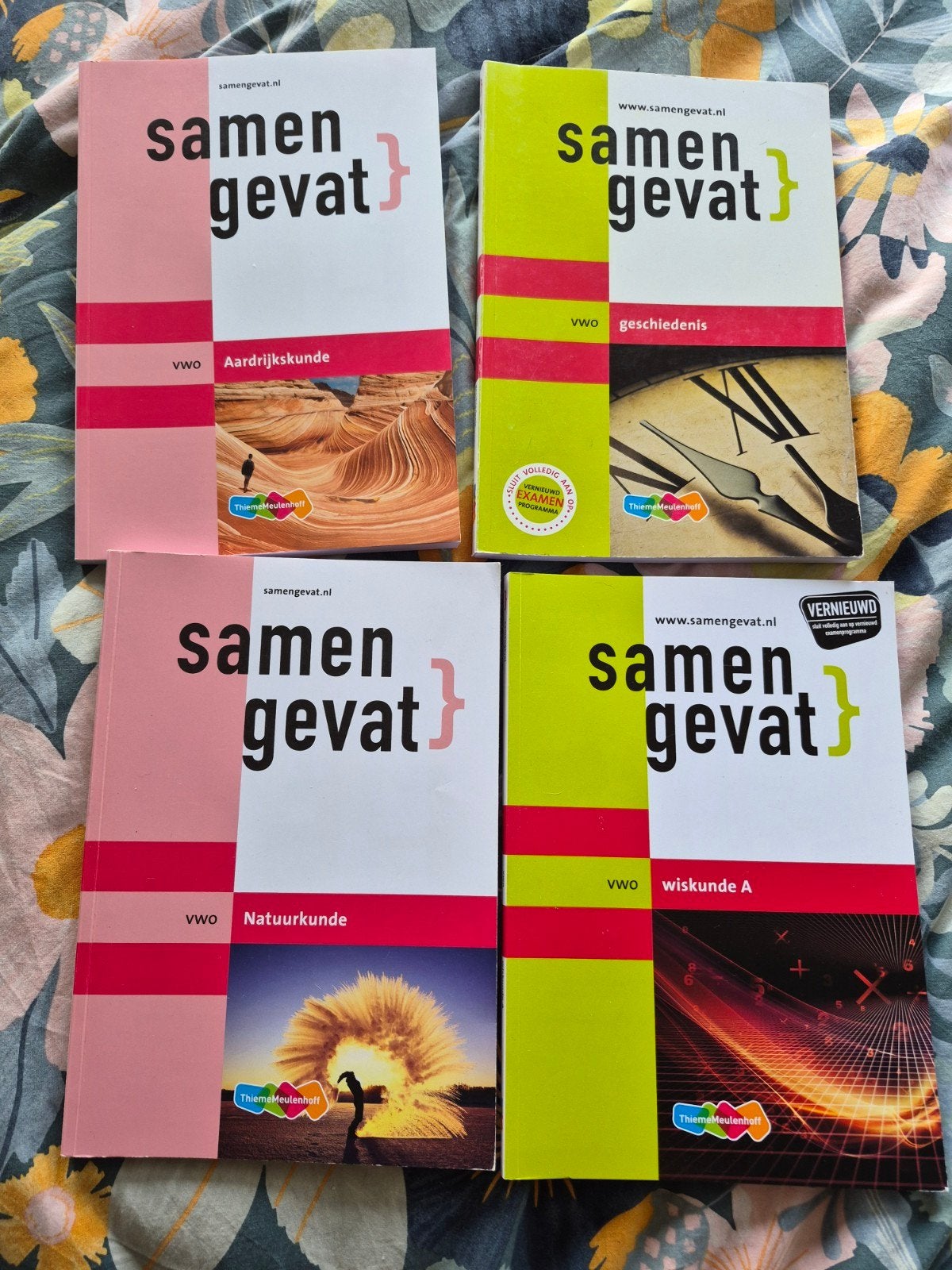 Samengevat bundels voor VWO - Aaardrk, Geschiedenis, N, Ophalen of Verzenden, Beta, Zo goed als nieuw, Overige niveaus