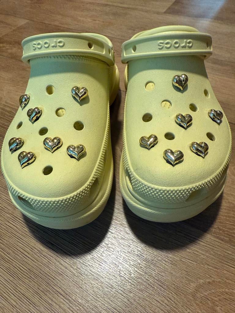 Crocs, Ophalen, Zo goed als nieuw, Geel, Slippers