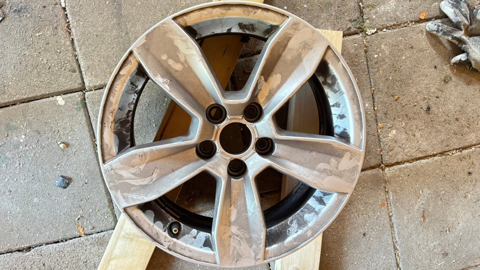 Velg audi origneel, Auto-onderdelen, Banden en Velgen, Ophalen, 15 inch, Velg(en), 185 mm