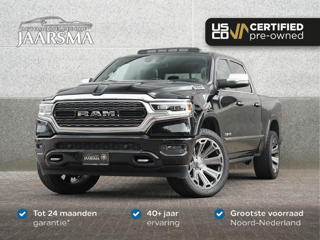 Dodge Ram 1500 5.7 V8 4x4 Crew Cab Limited |Luchtvering |Pan, Auto's, Dodge, Automaat, 2361 kg, Gebruikt, 5654 cc