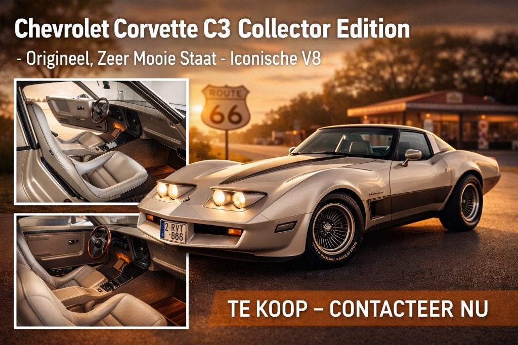 CORVETTE C3 COLLECTOR EDITION, Automaat, Achterwielaandrijving, 8 cilinders, Overige kleuren