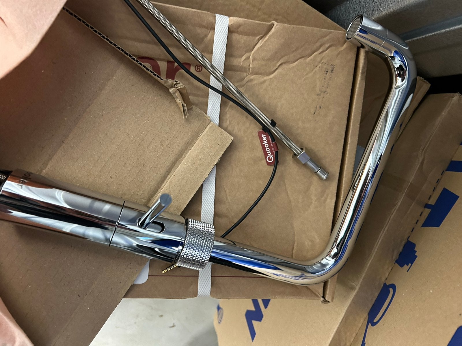 Quooker kraan en PRO3-VAQ reservoir - Nieuwstaat, 2 tot 3 liter, Ophalen of Verzenden, Zo goed als nieuw