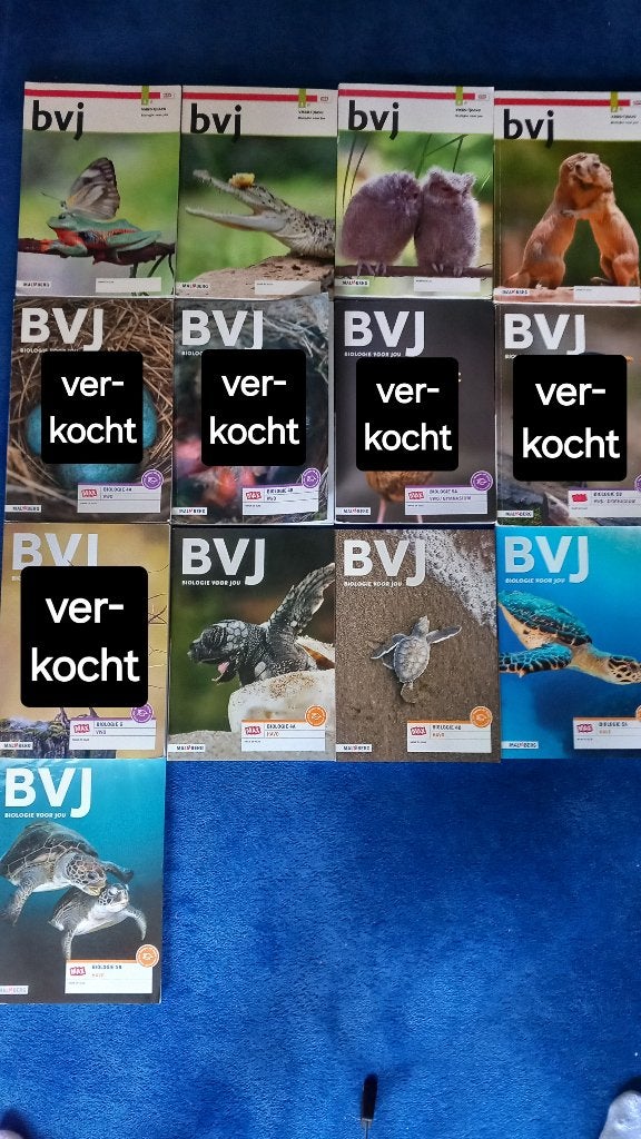 Schoolboeken middelbare school, niet of nauwelijks gebruikt, VWO, Biologie, Diverse auteurs, Ophalen of Verzenden