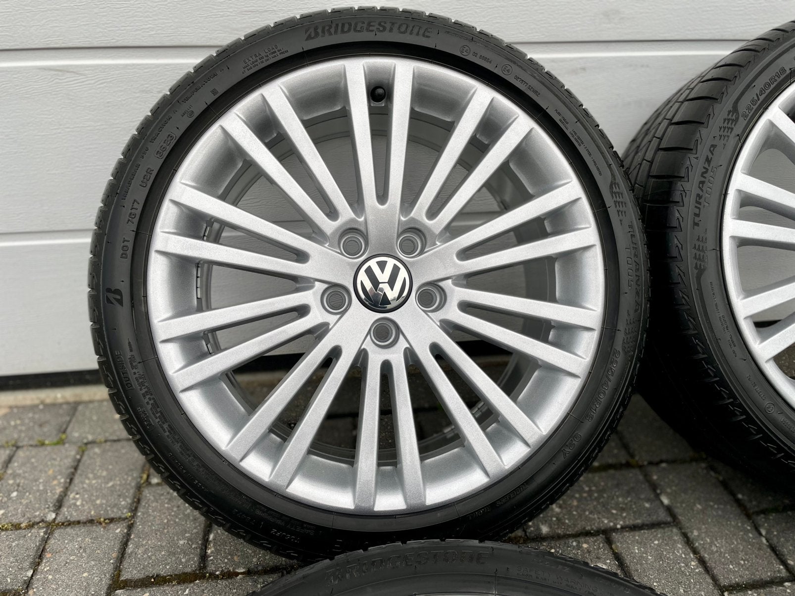 18 Inch Originele Volkswagen R32 GTI Velgen 225/40/18 5x112, 18 inch, Banden en Velgen, Ophalen of Verzenden, Zomerbanden
