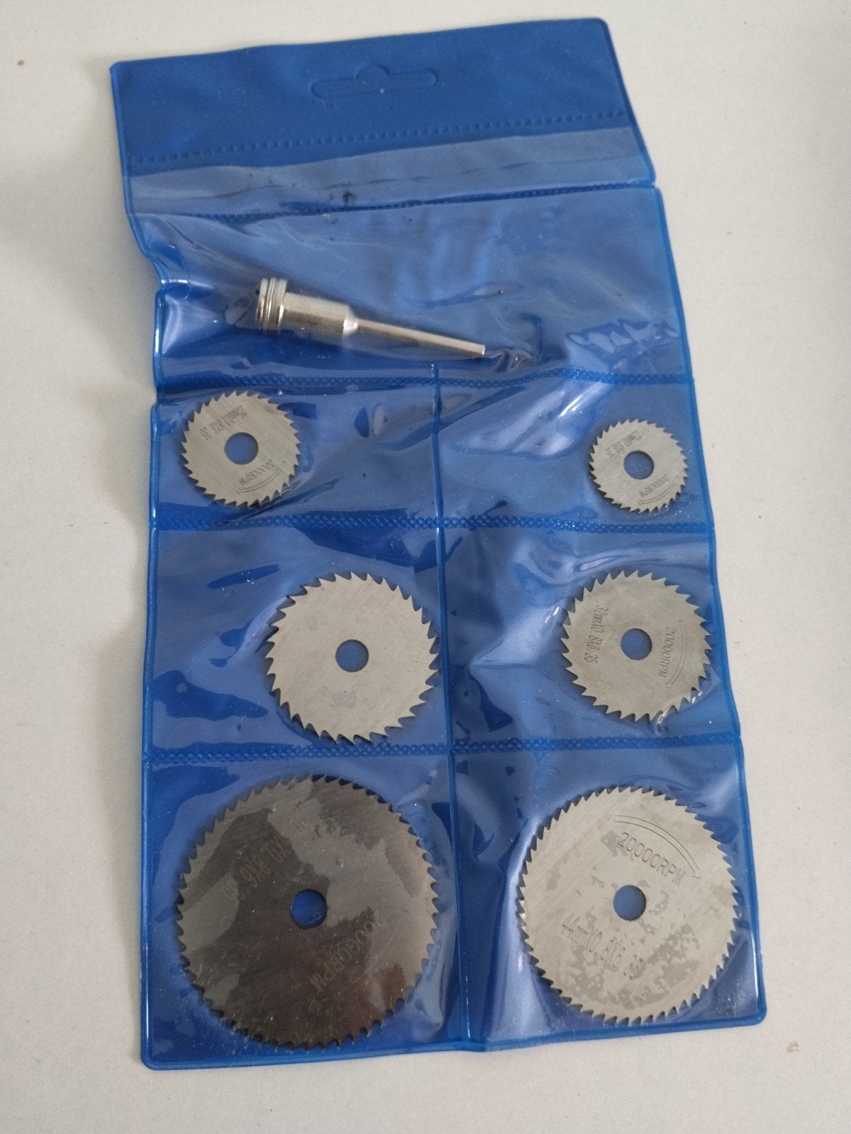 Mini Cirkelzaagbladen Set voor Dremel/Rotary Tool, Cirkelzaag, Nieuw, Ophalen of Verzenden, 30 tot 70 mm