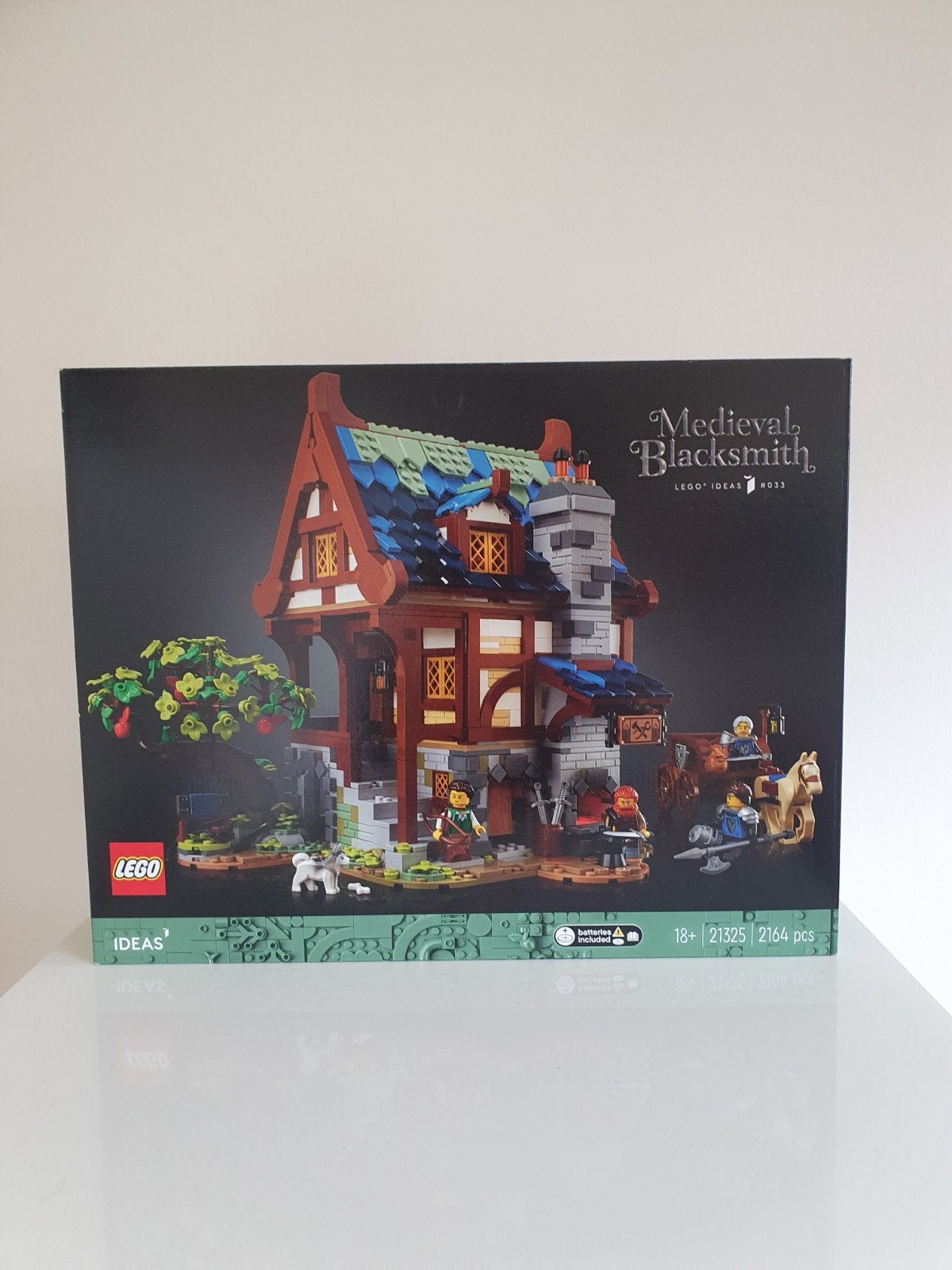 Lego Ideas 21325 Middeleeuwse Smid - Nieuw in doos, Lego, Nieuw, Ophalen of Verzenden, Ideas