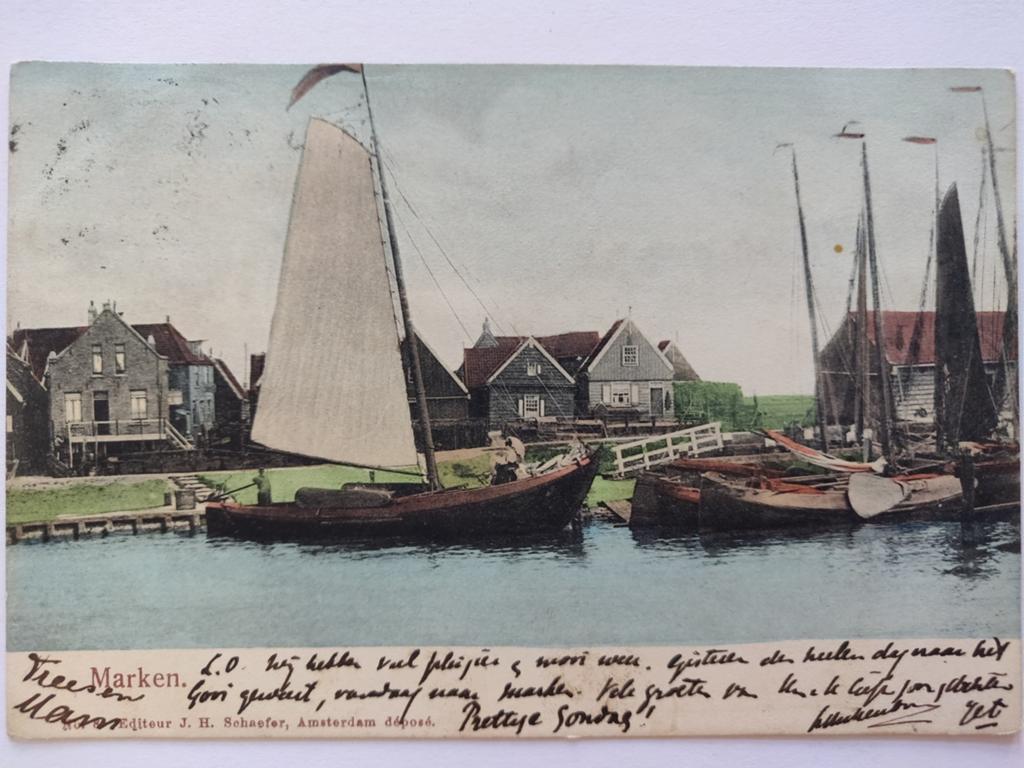 X2188 Marken 1903, Ophalen of Verzenden, Voor 1920, Noord-Holland