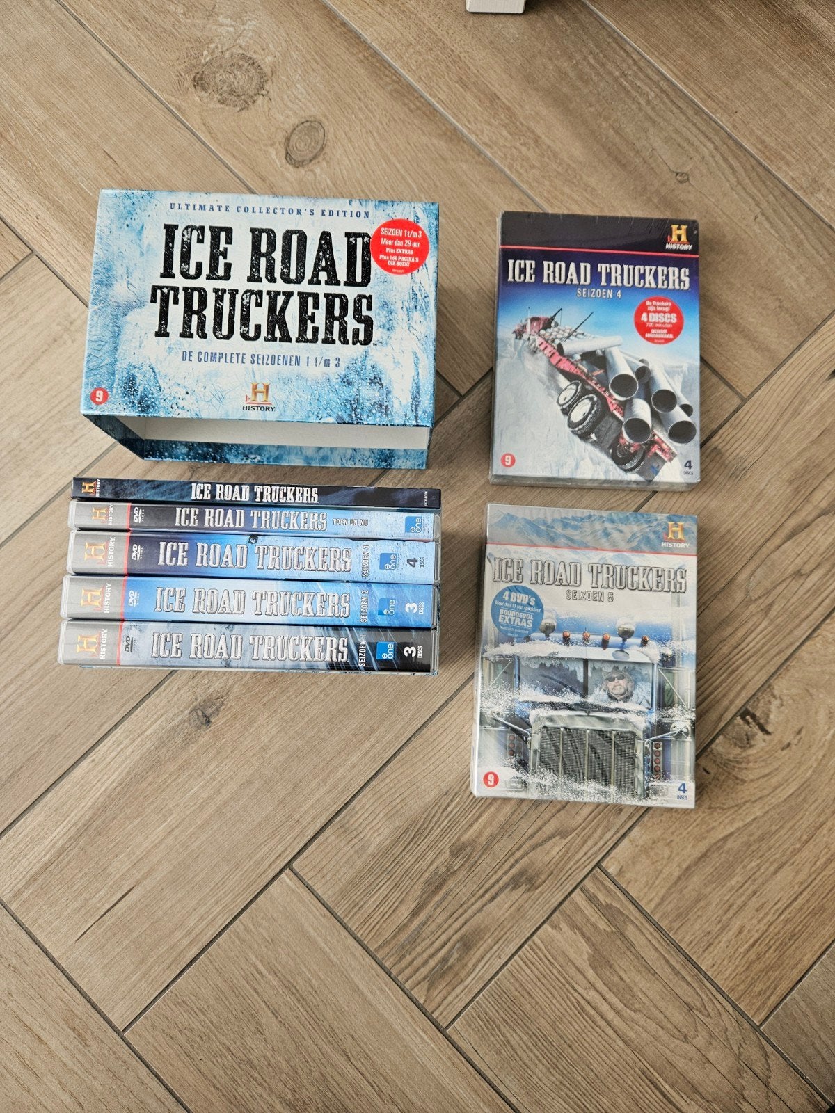 Ice road truckers seizoen 1 t/m 5, Cd's en Dvd's, Alle leeftijden, Ophalen of Verzenden, Nieuw in verpakking