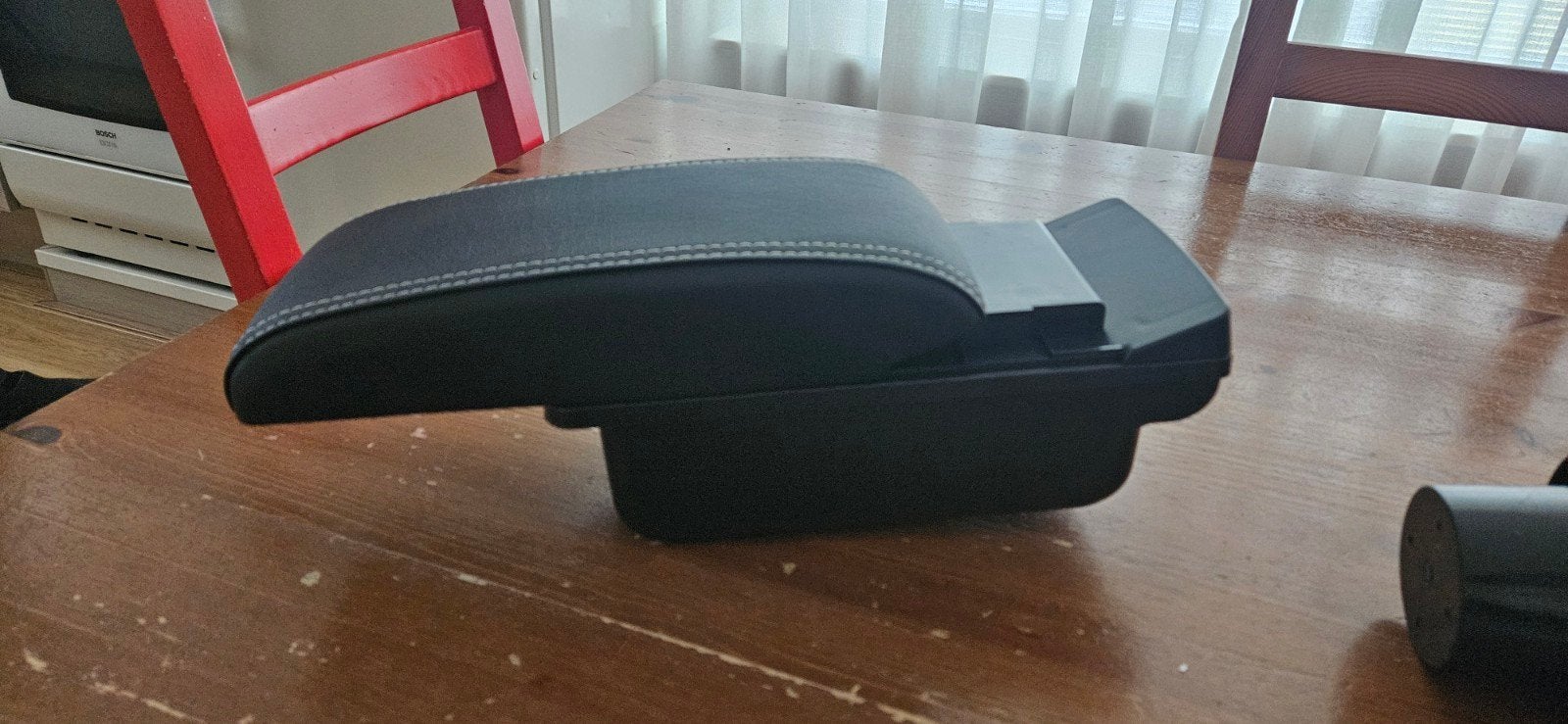Universele Auto Armsteun met Opbergvak - Zwart, Ophalen of Verzenden, Nieuw