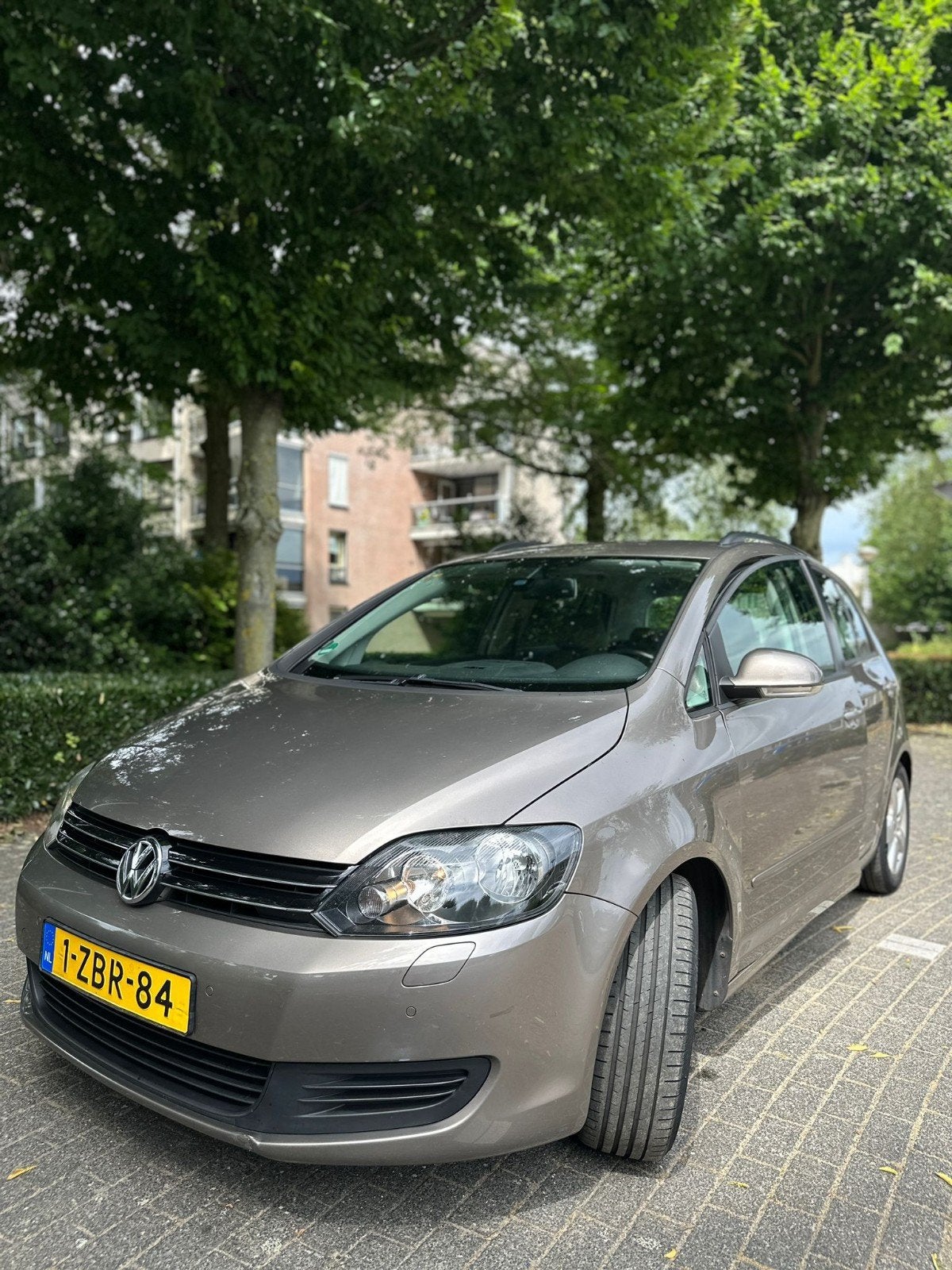 Volkswagen Golf Plus 1.4 TSI Highline, Nieuwe DSG, Topstaat, Euro 5, Stof, Bruin, 122 pk