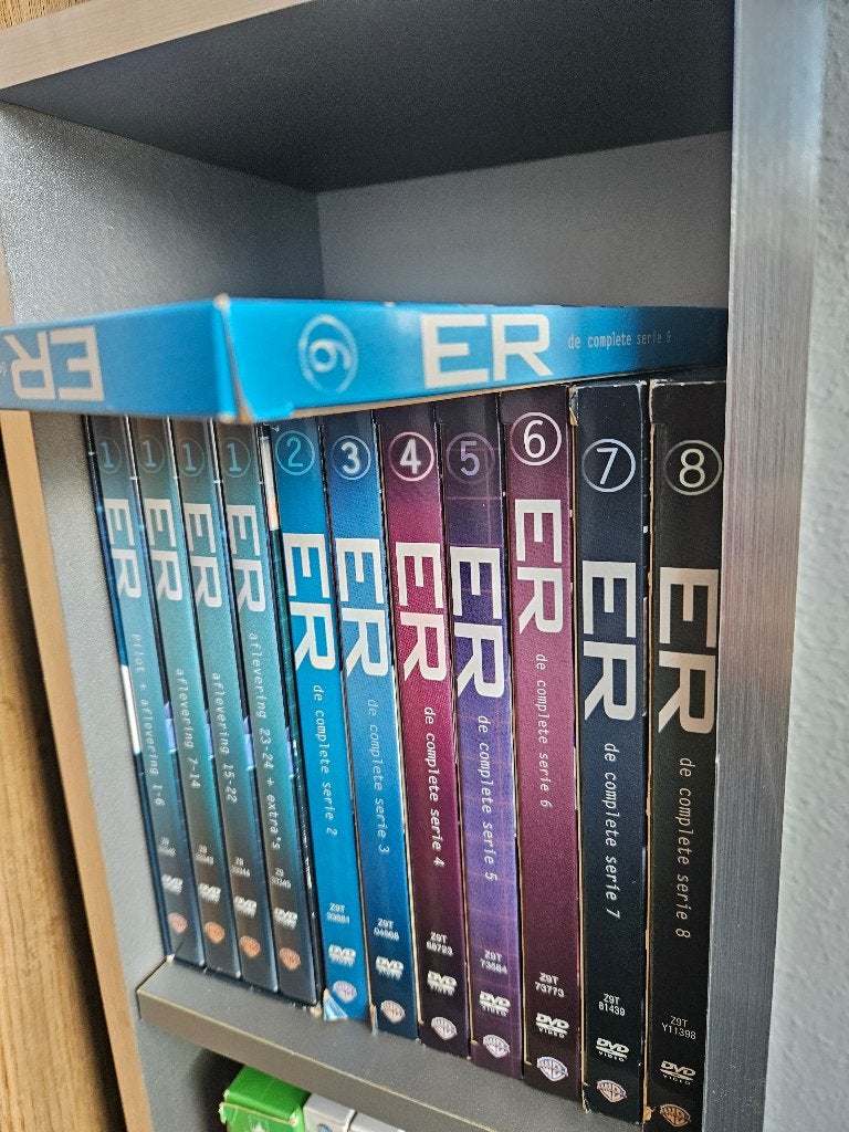 TV serie ER, Vanaf 12 jaar, Ophalen, Zo goed als nieuw, Overige genres