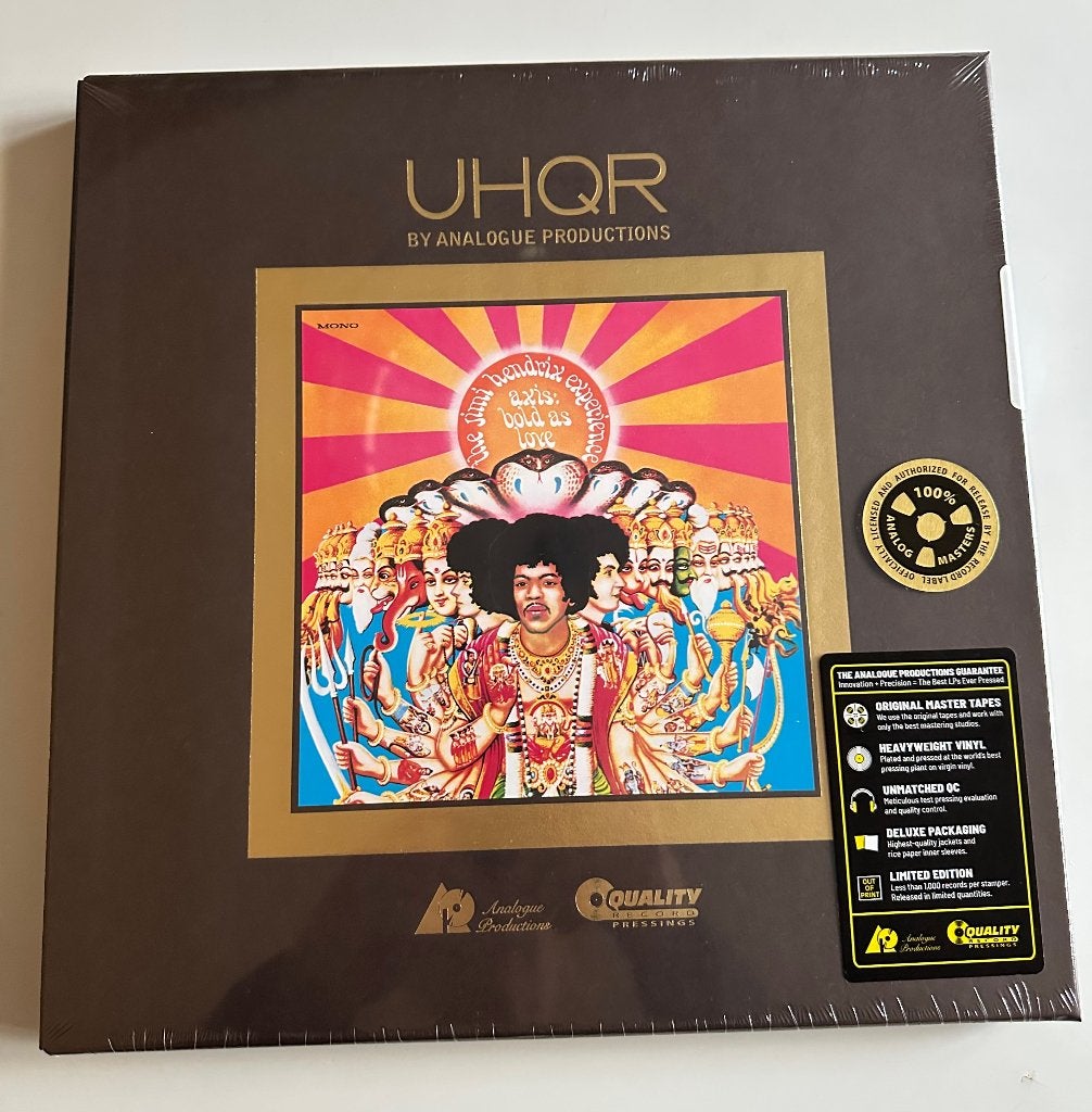 The Jimi Hendrix Experience – Axis: Bold As Love. UHQR, mono, Ophalen of Verzenden, Nieuw in verpakking, 12 inch, Poprock