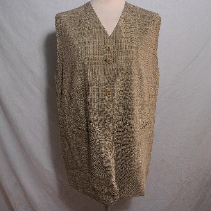Groen geruit damesvest/gilet.mt 42.merk setter lady, Kleding | Dames, ., Maat 42/44 (L), Ophalen of Verzenden, Zo goed als nieuw