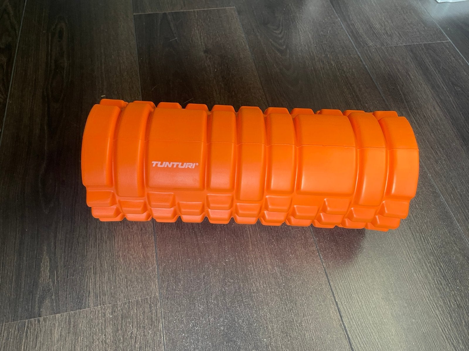 Tunturi Yoga Grid Foam Roller 33cm Oranje Massage, Ophalen of Verzenden, Zo goed als nieuw, Overige typen