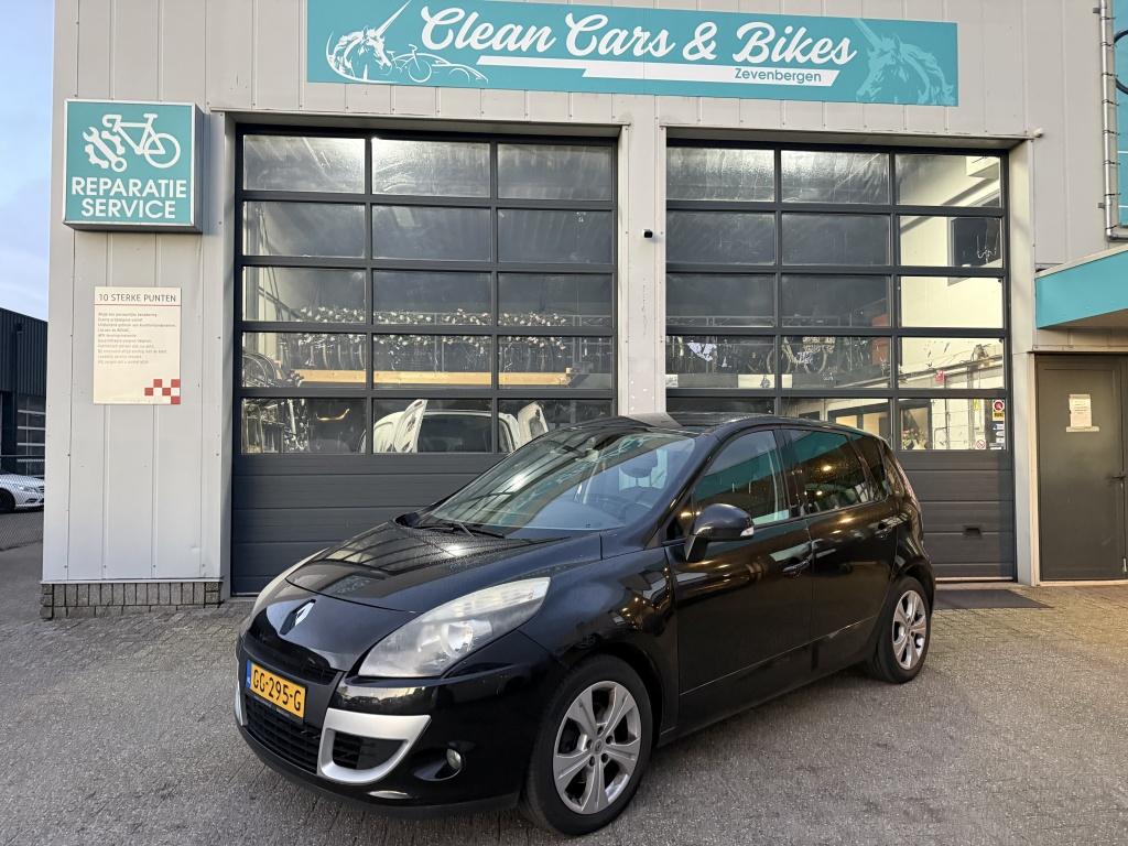 Renault Scénic 1.6 Dynamique (bj 2009), Auto's, Gebruikt, 1295 kg, 4 cilinders, Zwart
