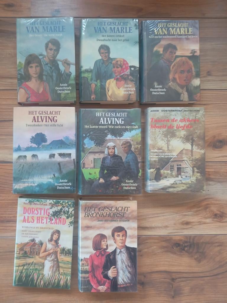 Diverse boeken van Annie Oosterbroek-Dutschun, Ophalen of Verzenden, Gelezen, Nederland