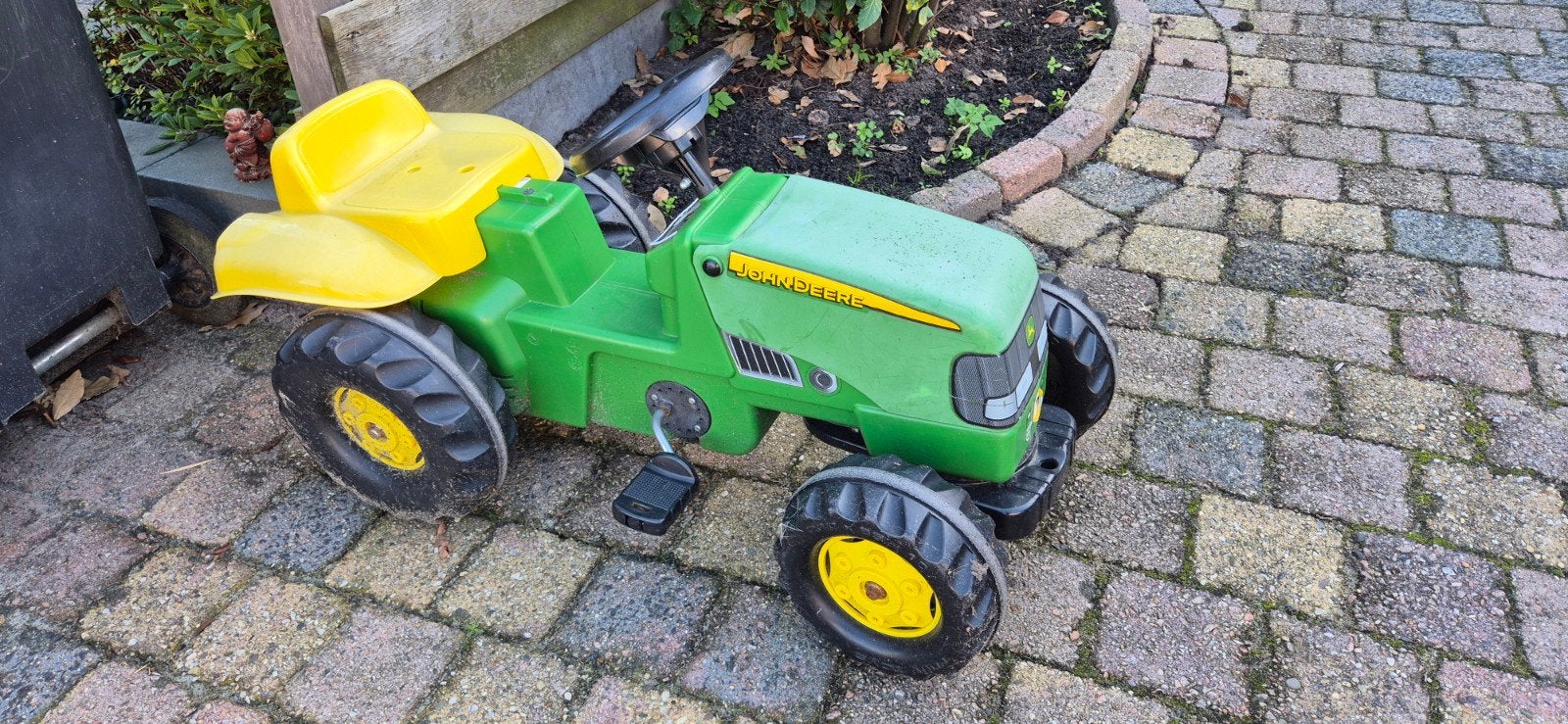 Leuke John Deere traptrekker met aanhanger, Ophalen, Gebruikt, Trapvoertuig