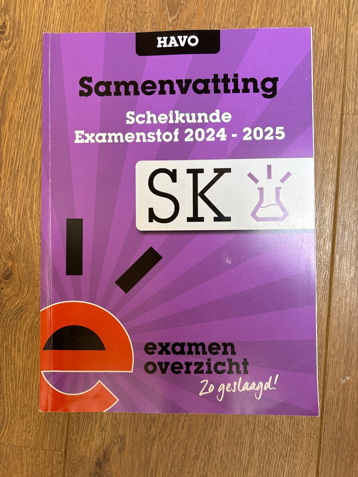 HAVO Samenvatting Scheikunde, Ophalen of Verzenden, Zo goed als nieuw, HAVO, Scheikunde