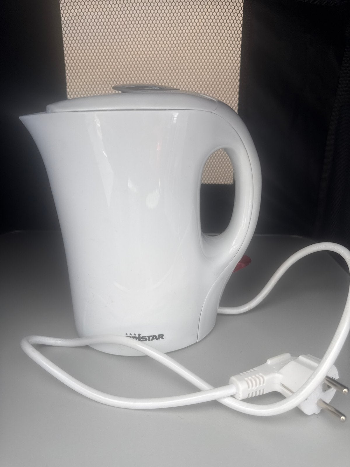 Tristar waterkoker - Wit - 1.1 lt, 1 tot 2 liter, Ophalen of Verzenden, Gebruikt