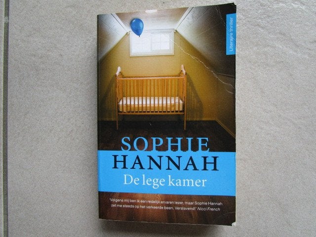 SOPHIE HANNAH : De lege kamer, Ophalen of Verzenden, Sophie Hannah
