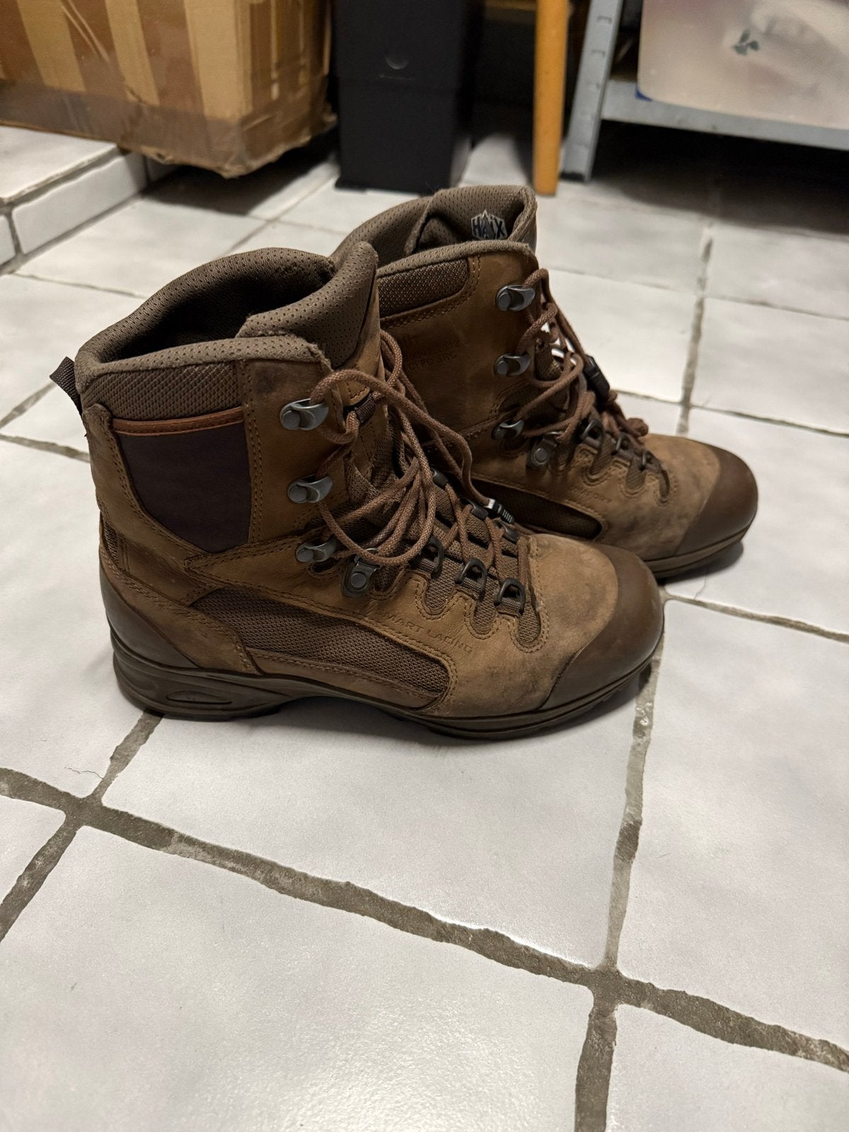 Stevige bruine wandelschoenen haix, maat 42, Ophalen of Verzenden, Zo goed als nieuw, Schoenen