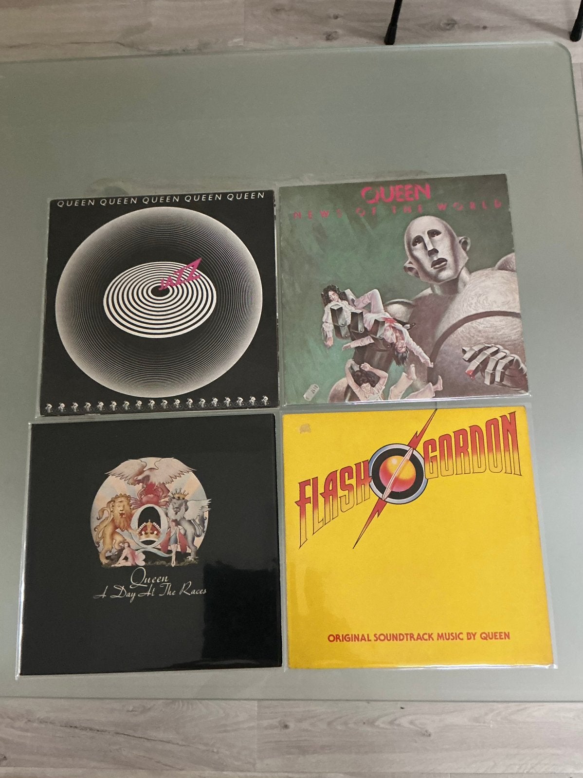 Queen Vinyl LP’s 4 stuks, Ophalen of Verzenden, Gebruikt, Overige formaten
