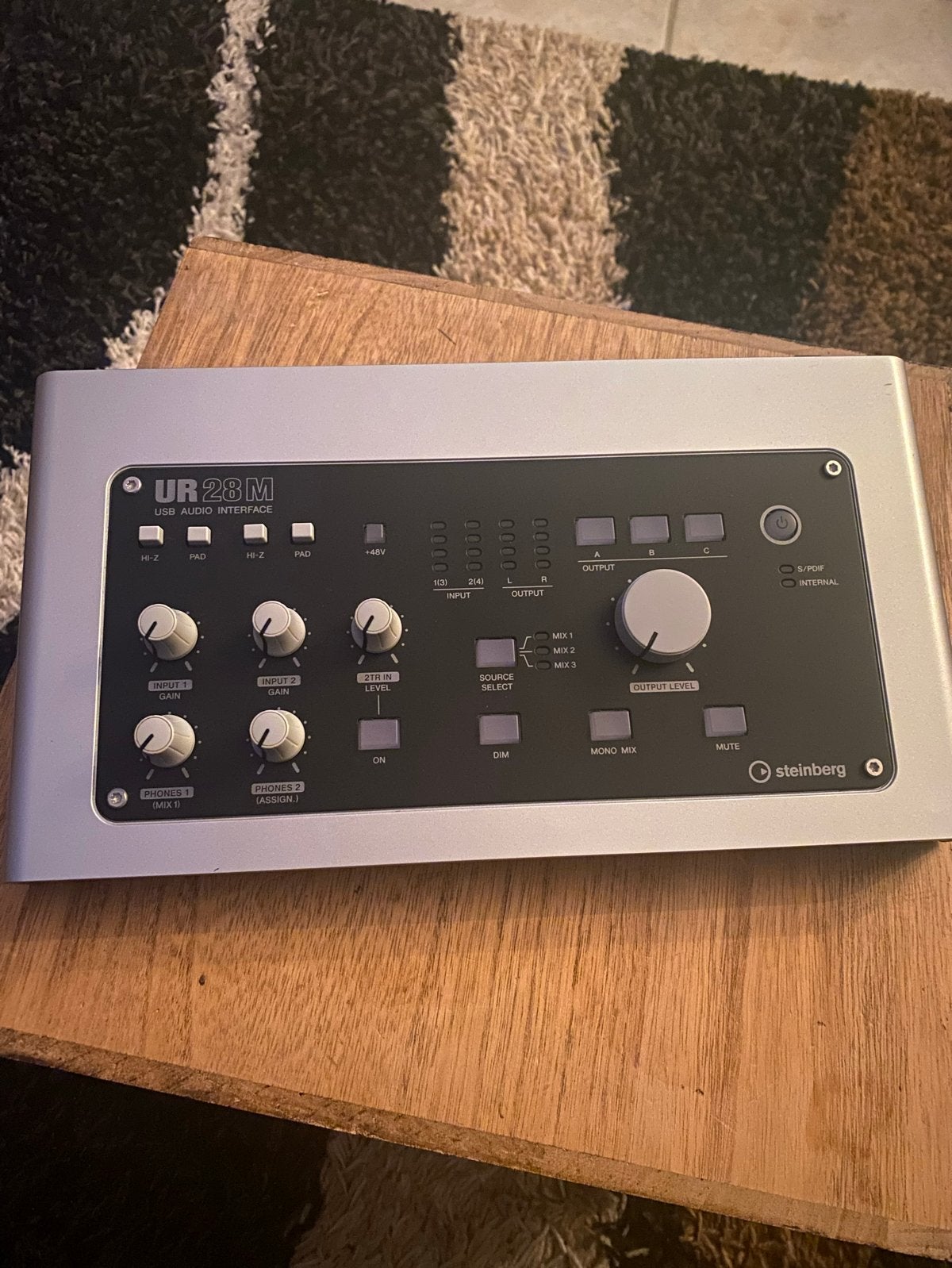 Steinberg UR28M USB Audio Interface & Monitor Controller, Computers en Software, Geluidskaarten, Gebruikt, Extern, Ophalen of Verzenden