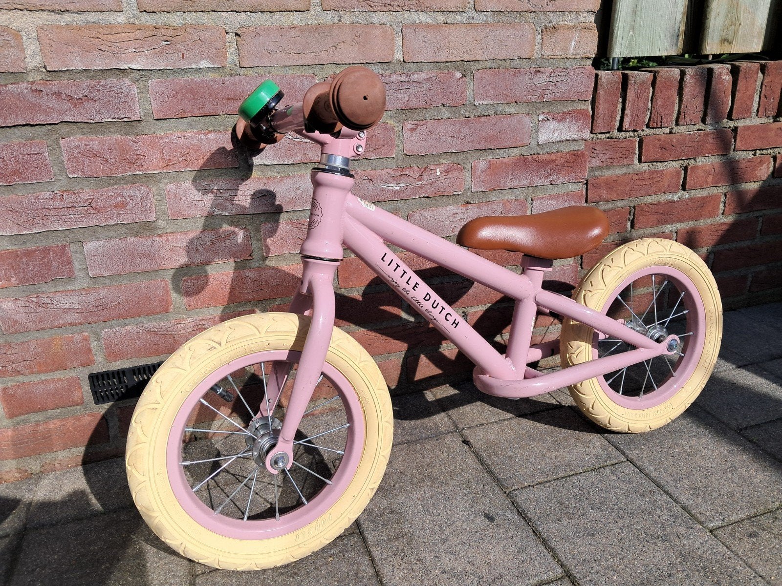 little dutch loopfiets roze, Ophalen, Gebruikt, Minder dan 16 inch