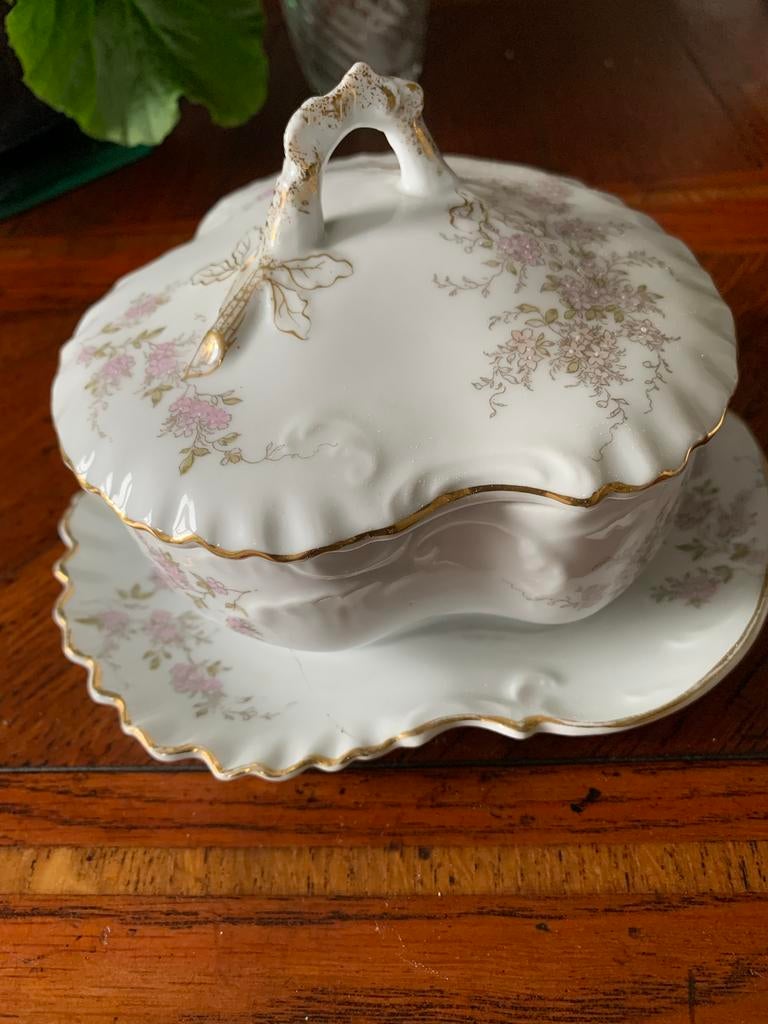 65-delig antiek servies Bavaria Lodewijk 14, Ophalen of Verzenden