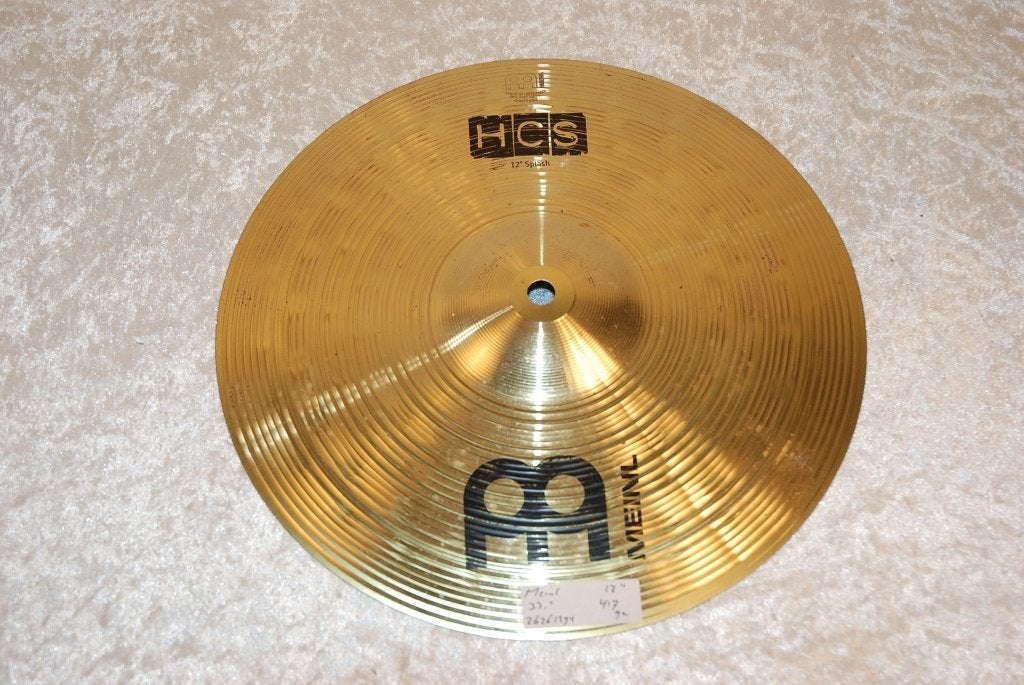 Meinl HCS splash bekken 417 gr. 12 inch   <26261294>, Muziek en Instrumenten, Gebruikt, ., Drums of Percussie, Ophalen of Verzenden