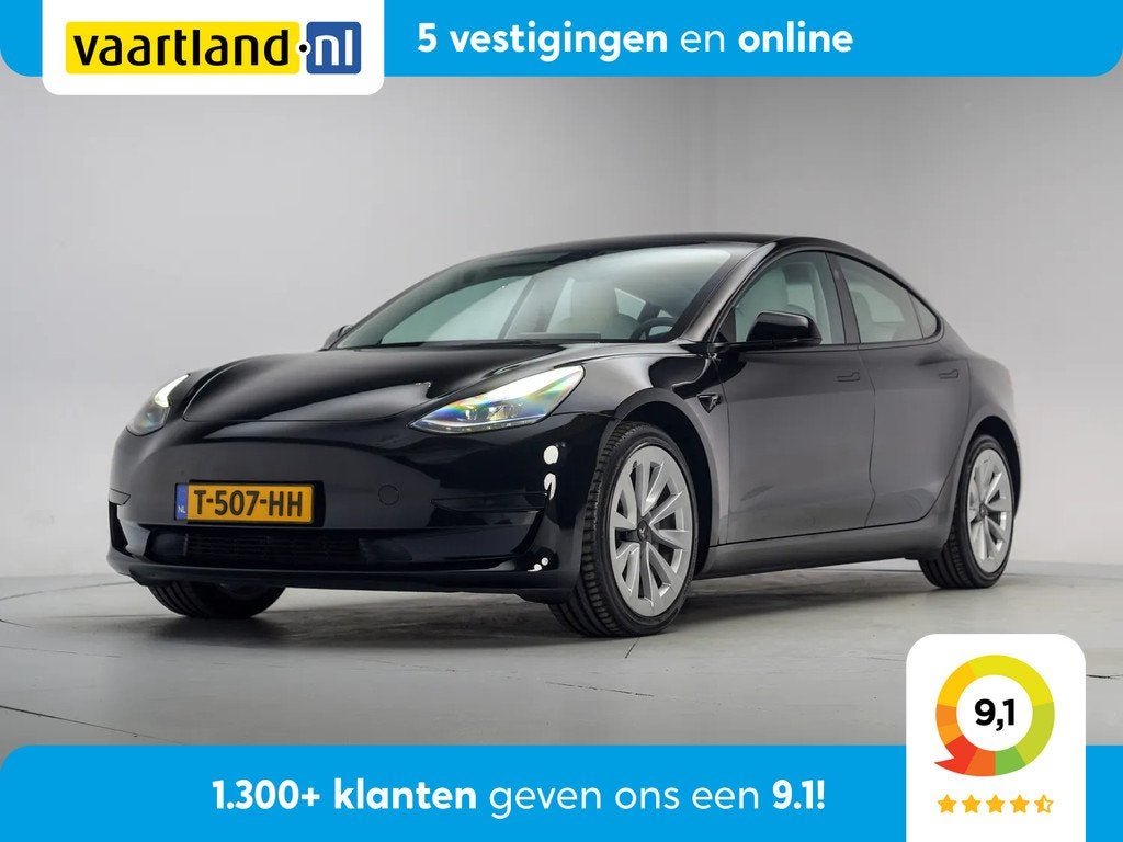 Tesla Model 3 RWD Plus 60 kWh [ Panorama Leder Autopilot ], Auto's, Tesla, Bedrijf, Te koop, Model 3, ABS, Achteruitrijcamera