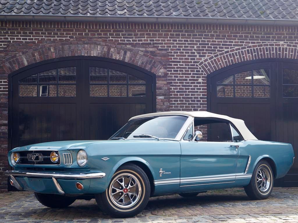 Ford Mustang cabrio V8 huren. Trouwauto huren, Trouwauto