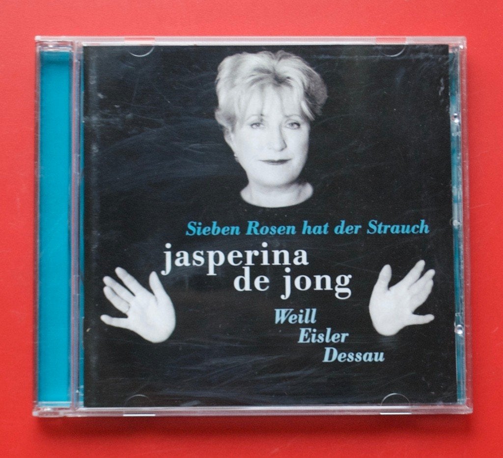 cd Jasperina de Jong Sieben Rosen hat der Strauch Kurt Weill, Ophalen of Verzenden, Gebruikt, Overige genres, Album