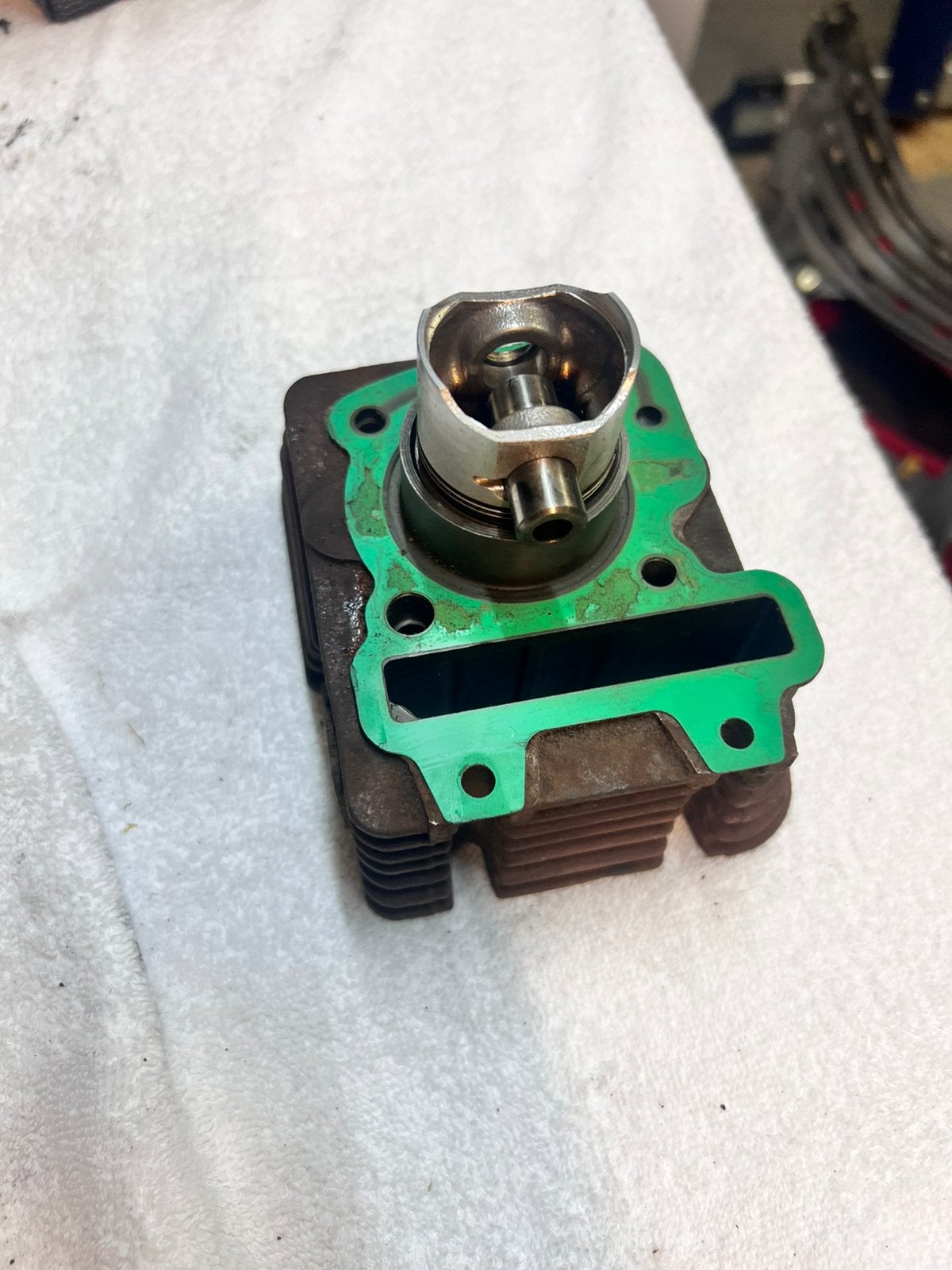 piaggo 50cc cilinder, Ophalen of Verzenden, Gebruikt, Blok, Piaggio