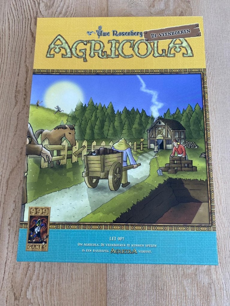 Agricola De Veenboeren zeldzame uitbreiding, Ophalen of Verzenden, Zo goed als nieuw, 999 Games b.v.