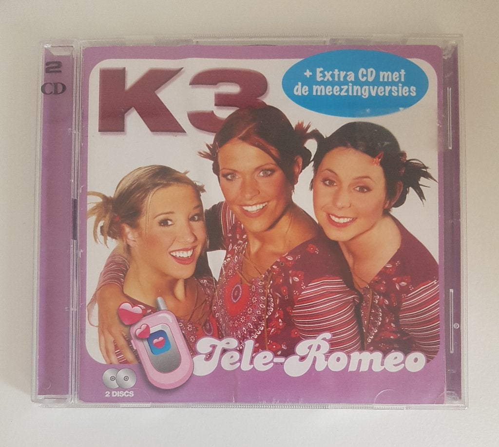 K3 Originals CD - Tele-Romeo + Karaoke CD, Ophalen of Verzenden, Album, Muziek, Inclusief boekje